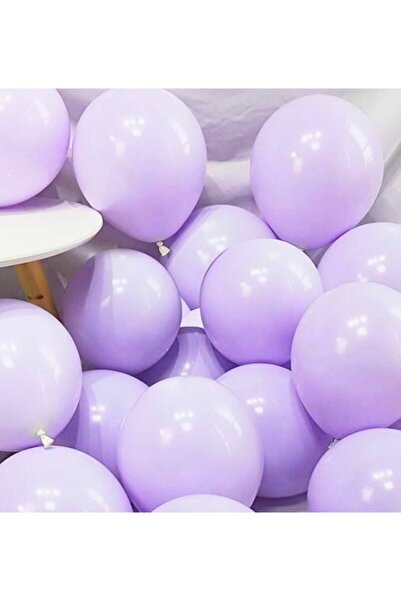 Kalisan Lila Makaron (PASTEL) Balon 15 Adet
