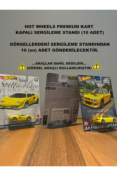 Almalı حامل عرض مغلق للبطاقات المميزة (10 قطع)