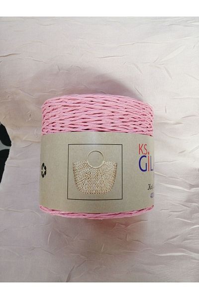 KS Gilan Natura Paper Rope, Pink Color