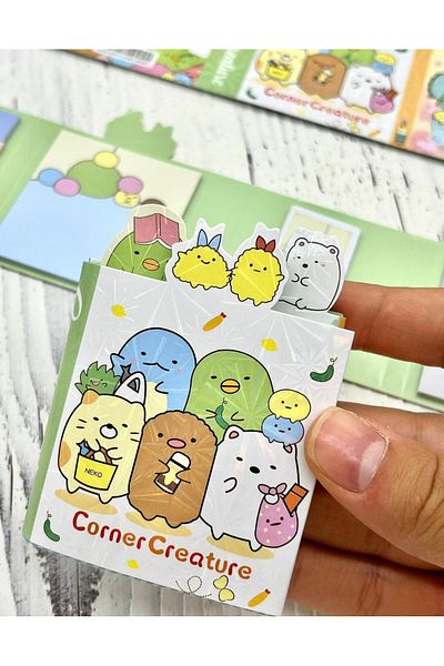 Kağıt Gemi Dükkan Cute Sumikko Vegetable Themed Post-it / Sticky Note / Index