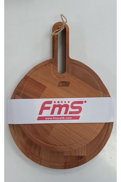 FMS Set of 2 Round Cutting Boards