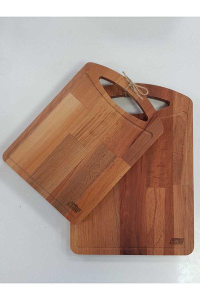 FMS Cutting Board with 2 Handles - Rectangular Design