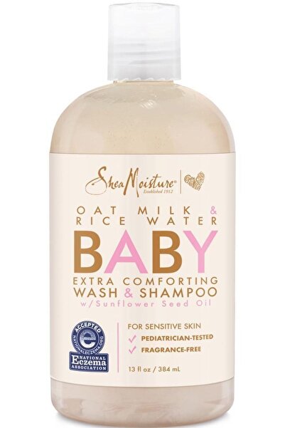 Shea Moisture Baby Yulaf Sütü Ve Pirinç Suyu Bebek Şampuanı 384ml