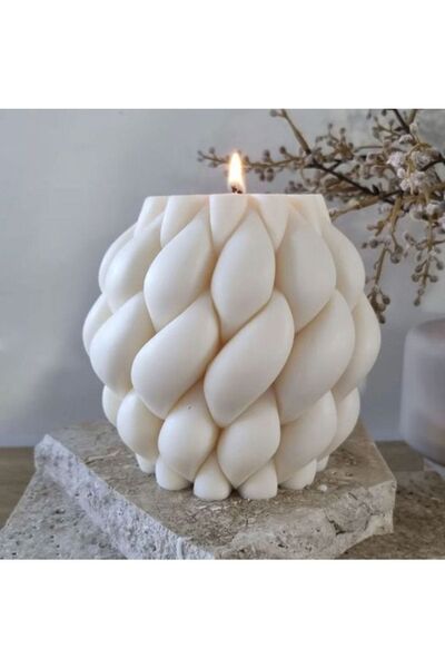 andela Büyük Damla Silikon Mum Kalıbı