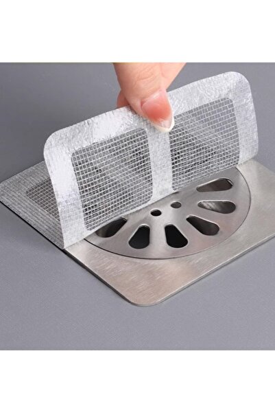 SARFEX 10 lu Lavabo Süzgeci Banyo Gider Süzgeci Sineklik Tamir Kiti Telli Gider Saç Toplayıcı