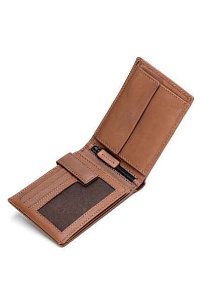 Farmhood Nashville Wallet RFID protection Leather 13 cm