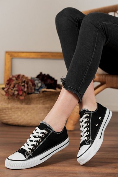 MİRKET Pantofi sport scurti unisex negri