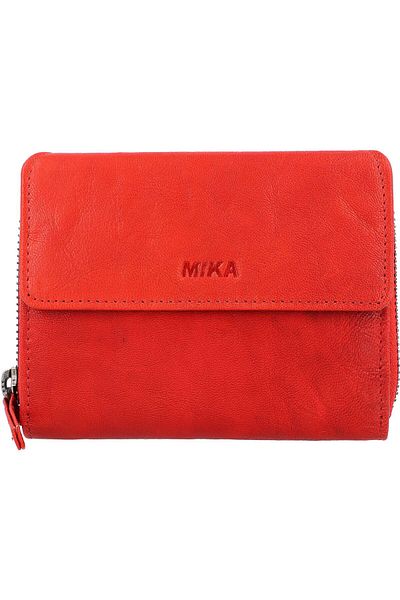Mika Lederwaren Leather wallet 13 cm