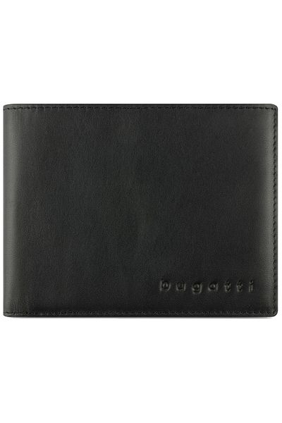 BUGATTI Super Slim Wallet RFID protection Leather 12 cm