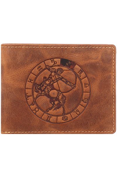 Greenburry Vintage Sternzeichen Wallet Leather 12 cm