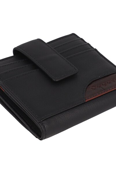 BUGATTI Corso DeLuxe Geldbörse RFID Schutz Leder 10 cm