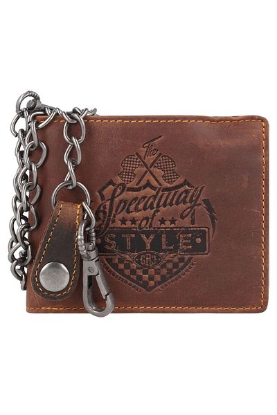 Greenburry Racing Collection Dallas wallet RFID leather 12.5 cm