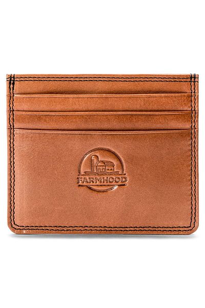 Farmhood Memphis Credit card case RFID protection Leather 10 cm