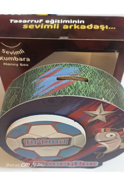 NotYaz Slatka kasica prasica sa 3D stikerima - Kutija za novac Sweet Üzeri