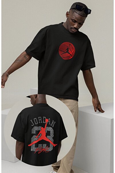 Fuddy Moda Tricou unisex cu tematică de baschet - 23 de litere și imprimate pe spate