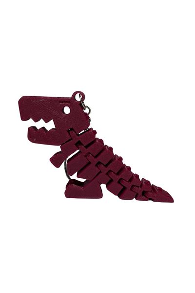 Tesseract Claret Red TREX Movable Keychain