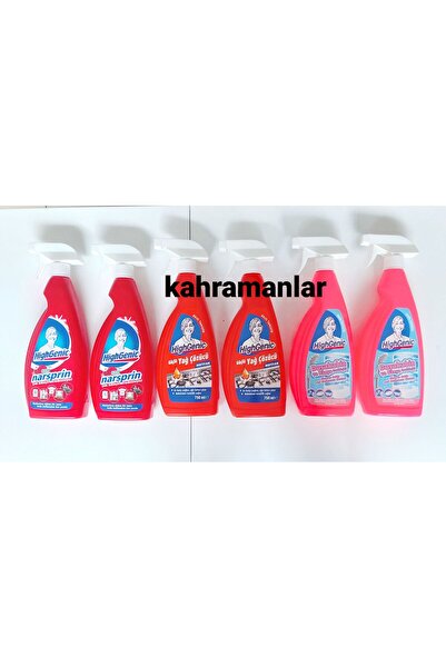 YEŞİLLİ STORE Yağ çözücü duşakabin banyo temizleyici cok amaçlı naspırın 6 ad...