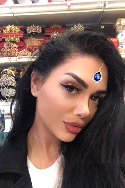 Kaftan Collection إكسسوار شعر هندي - موديل جبيرة