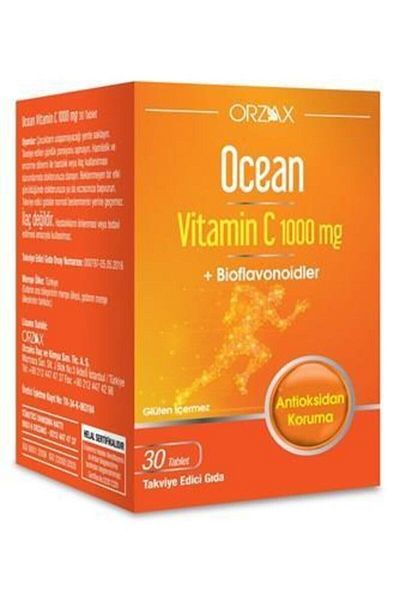 Ocean Vitamin C 1000 Mg 30 Tablets