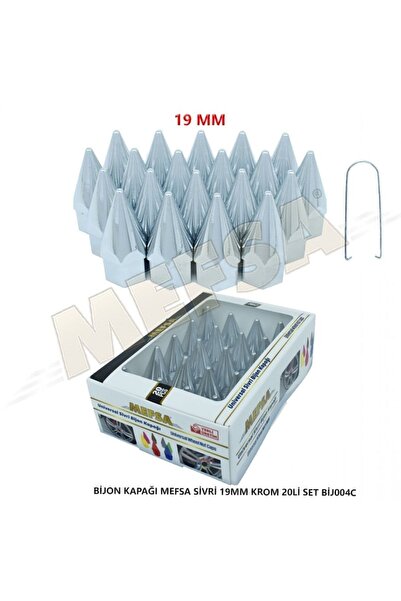 Genel Markalar Aksesuar Sivri Mermi Bijon Kapağı Sökme Aparatlı 20 Li Set 19 Mm