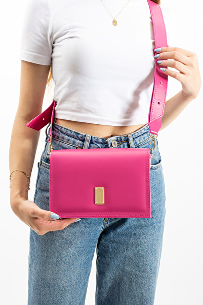 ESTUTE حقيبة كتف بحزام متقاطع قابل للتعديل مكونة من قسمين