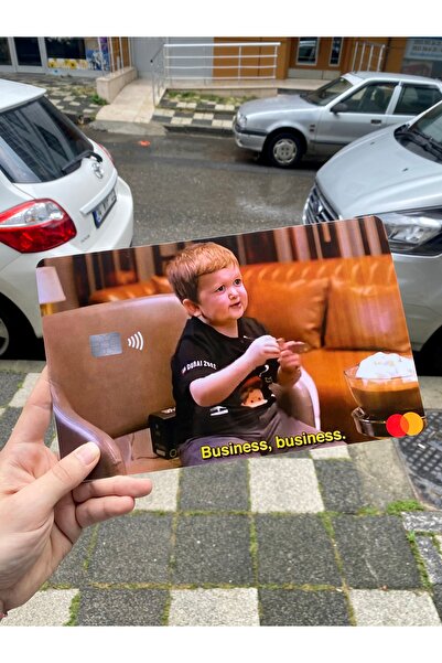 Ludios Hasbullah Business - بطاقة بنك الائتمان العملاقة (18X29)