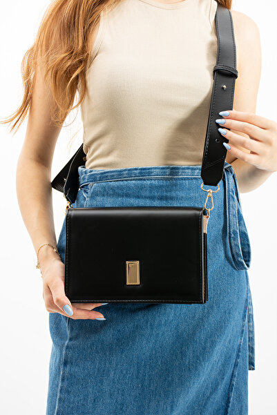 ESTUTE 2 Bölmeli Çapraz Askılı Ayarlanabilir Omuz Çantası