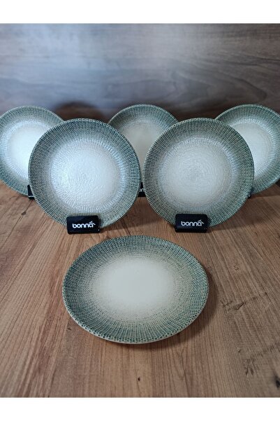 Bonna Porselen Sway Serisi 6'lı Tatlı Tabağı 19 cm Swy Grm 19Dz