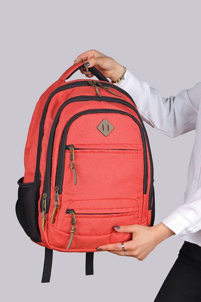 Fiyaka Gk19 Unisex School Backpack Student Daily Travel Holiday Sports Hiking Travel Trip Camping Daily Som