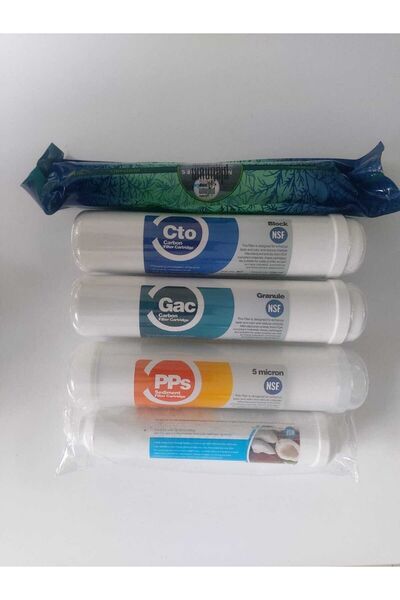 YEŞİLLİ STORE Su Arıtma 5'li Filitre Seti