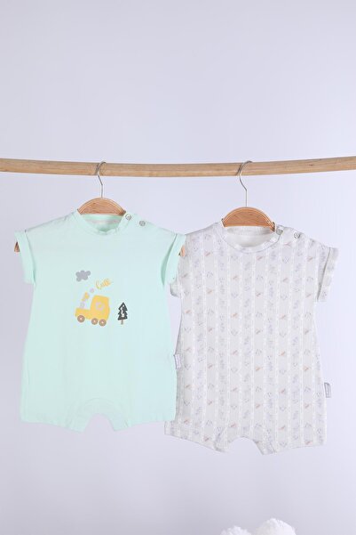 Babyhola Baby Boy and Kids Jumpsuit Set of 2 - 13649