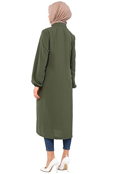 Saraylı Large Size Aerobin Hijab Clothing - Zippered Cap