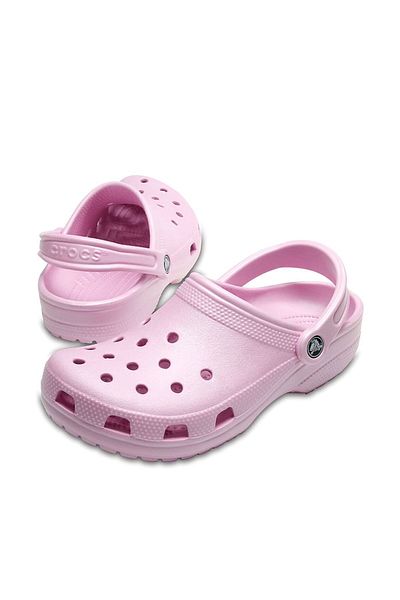 Crocs CLASSIC Světle růžové unisex pantofle 100528279