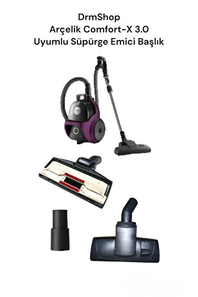 shopdrm Arçelik Comfort-x™ 3.0 Tsz 6282 T  Süpürge Uyumlu  Çelik Tabanlı Süpü...
