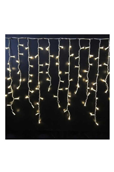 Tahtakale Dünyası Perde Saçak Led Işık 3 Farklı Boylu Saçak Aydınlatma 4 Metr...