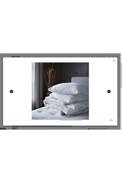 IKEA Fjallhavre Single Duvet, White, 150x200 Cm, Warm