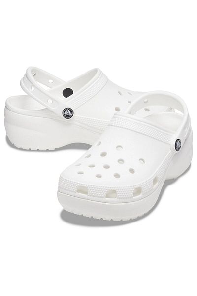 Crocs 206750-100 Classic Platform Clog W Women's Sandals