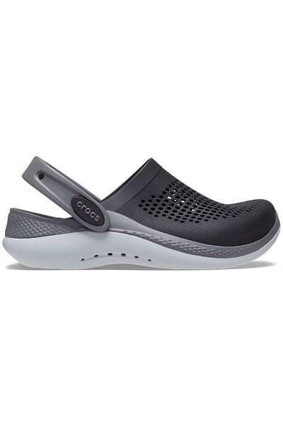 Crocs صندل شبشب من ليتريد 360 Clog K باللون الأسود/الرمادي الداكن