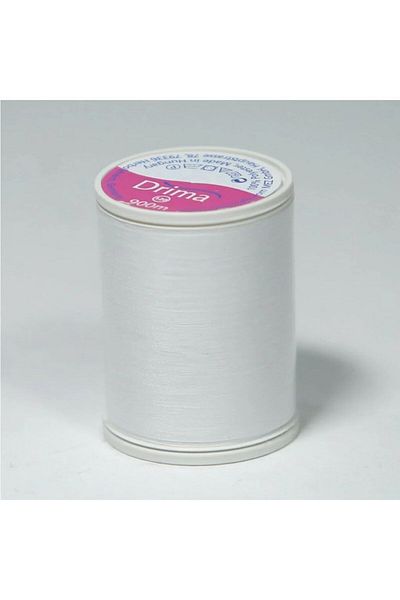 Drima 900m White Sewing Thread