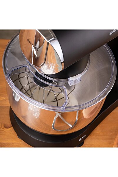 Emsan Bella Gusto Premıum Döküm Dijital Stand Mikser Mutfak Şefi Siyah 7lt 1800watt