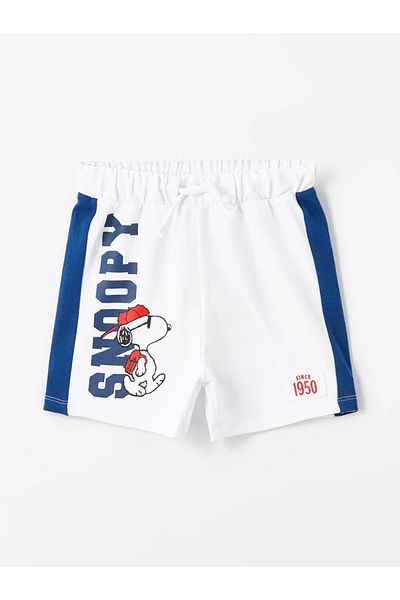 LC Waikiki LCW Baby - Snoopy Printed Elastic Waist Shorts for Baby Boy IMREX GLOBAL