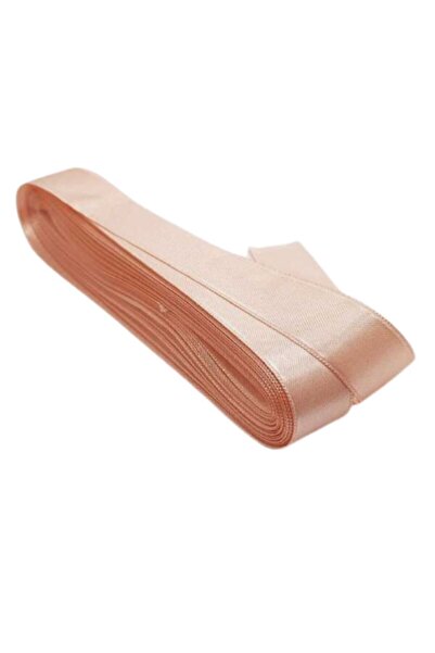 serap çiçekçilik 10 Metre Geniş Somon Renk Saten Kurdele Somon Renk Saten Kur...