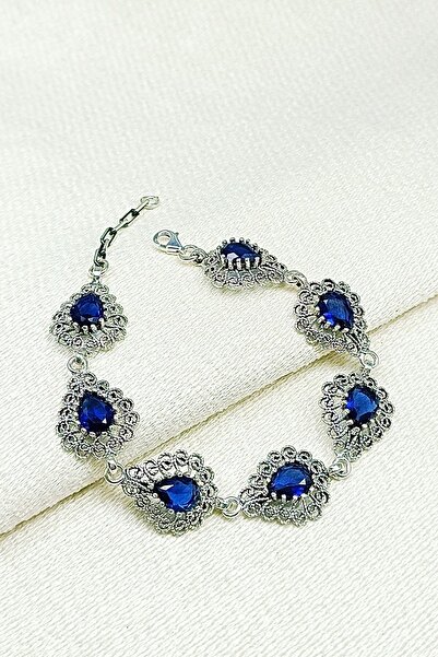 Oruçoğlu Gümüşçülük 925 Ayar Gümüş Mardin Midyat Yöresel Telkari El İşçiliği Damla Model Gerdanlıklı 4'Lü Set