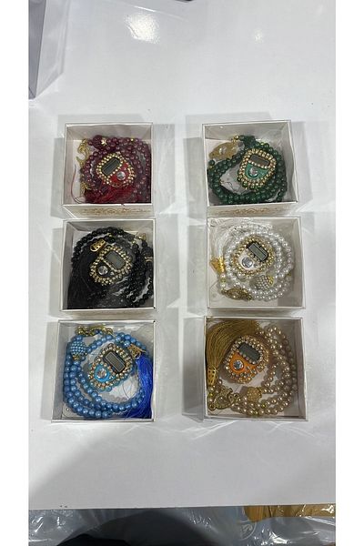 Classy Gift Zikrşmatik Prayer Beads Set with 6 Boxes