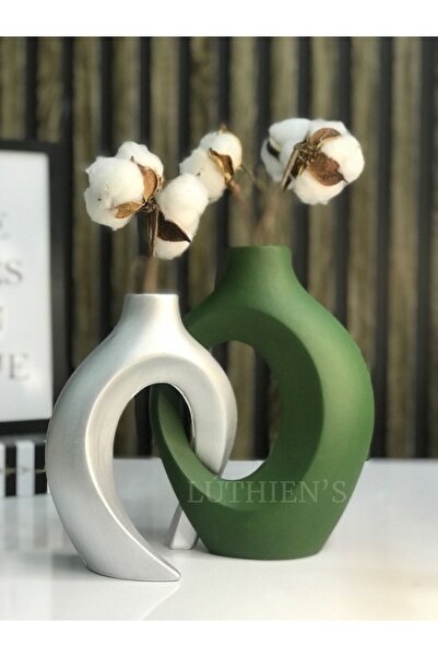 Luthien Μοντέρνο Σχέδιο Αγαπημένο Σετ Βάζου Ivy - Μπιμπελό