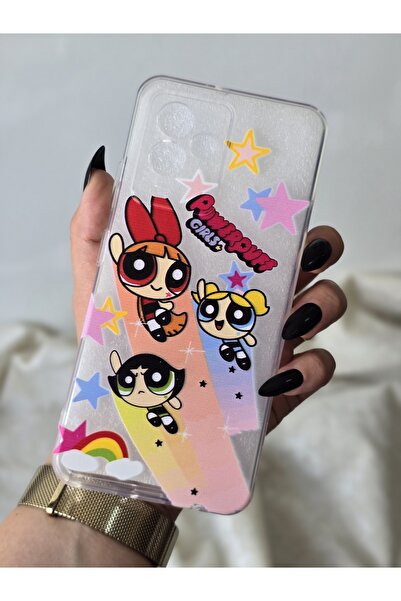 SUPER FRAME حافظة هاتف شفافة مطبوعة متوافقة مع General Mobile GM 24 PRO