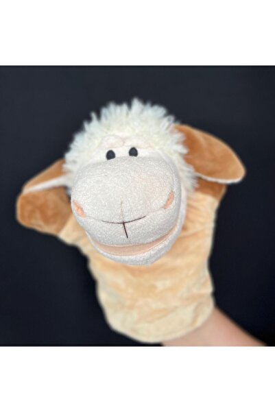 Rubi Plush Donkey Elephant Frog Crocodile Giraffe Lamb Cow Duck Toy Hand Puppet - Moving Mouth