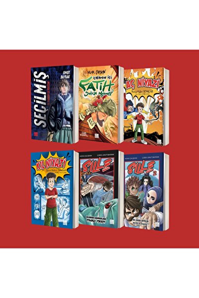 Aile Yayınları 6 Lı set / YA VARSIN YA YOKSUN-FATİH SULTAN MEH.-AÇ NİYAZİ-KIL...