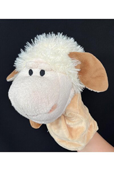 Rubi Plush Donkey Elephant Frog Crocodile Giraffe Lamb Cow Duck Toy Hand Puppet - Moving Mouth