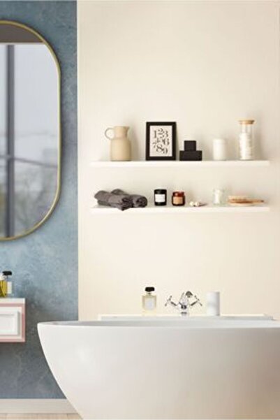 Elit ahşap 2 adet 60x15 gizli monte ucan raf